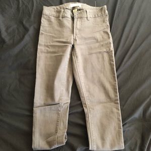 Grey jeggings